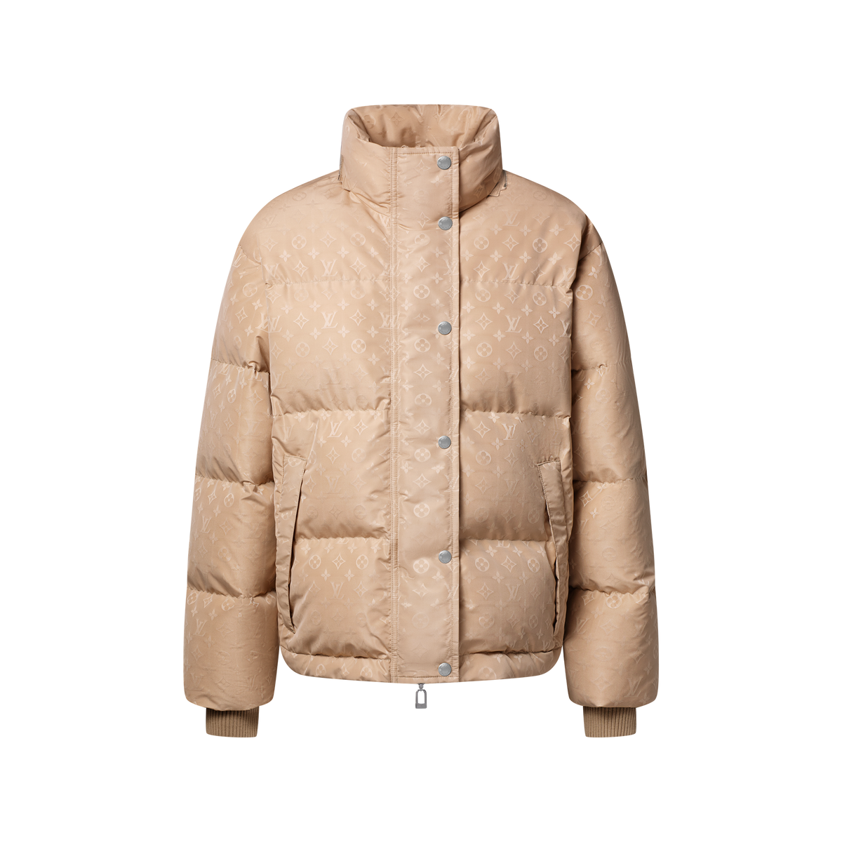 Louis Vuitton Monogram Puffer Jacket – Gold Beige