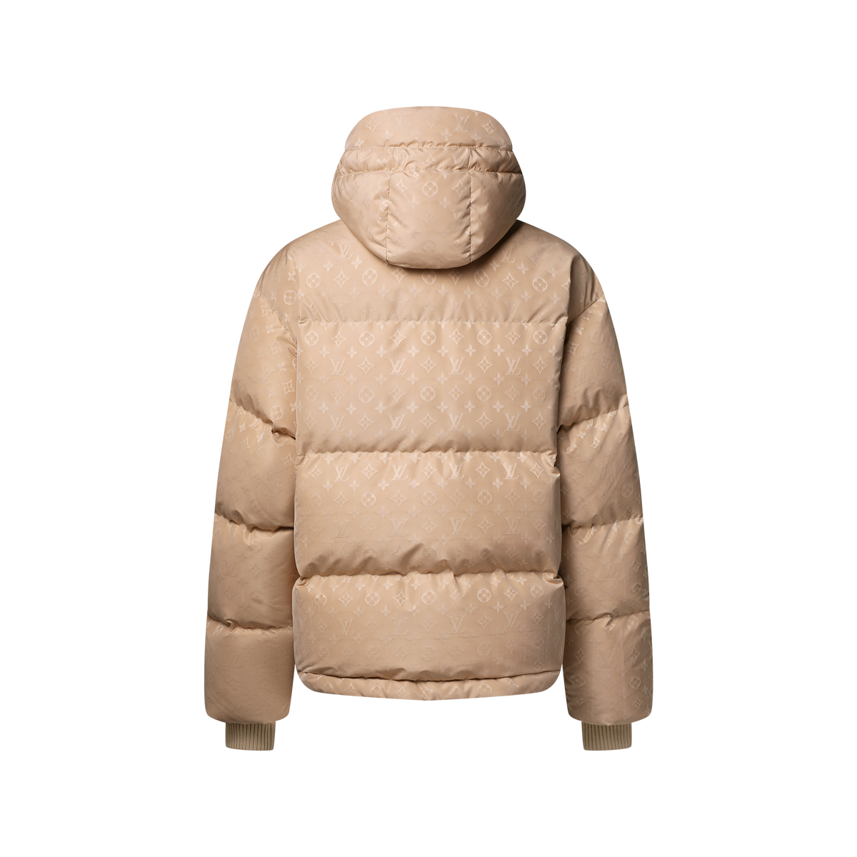 Louis Vuitton Monogram Puffer Jacket – Gold Beige