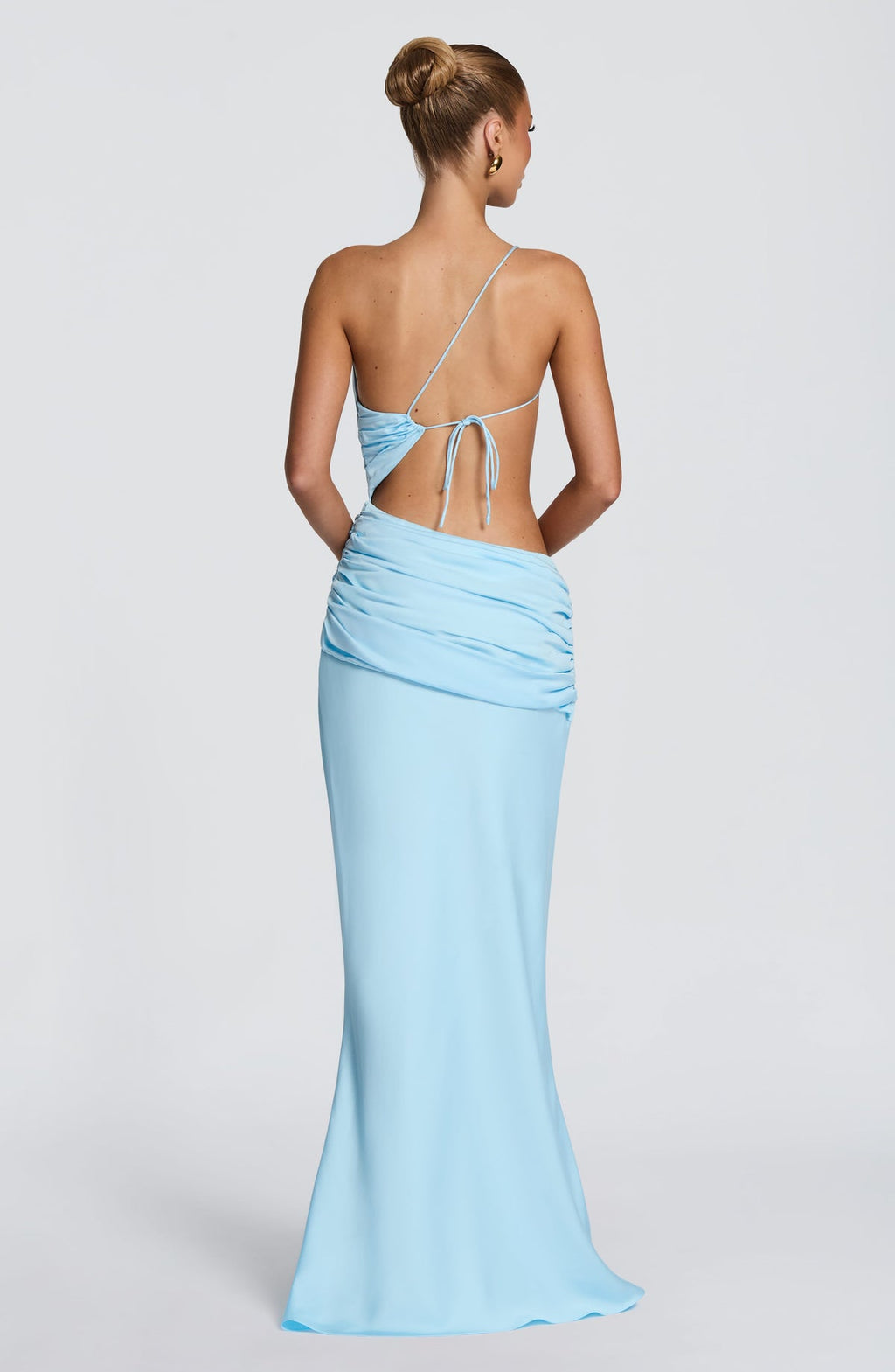 Robe longue Meadow — Sky Bleu — vue 2