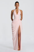 Robe longue Minette — Blush