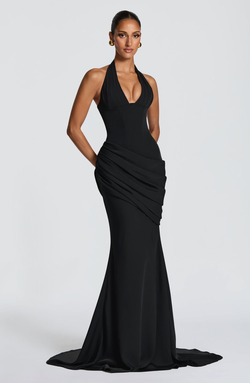 Robe de soirée Nehemia — Noir — vue 3