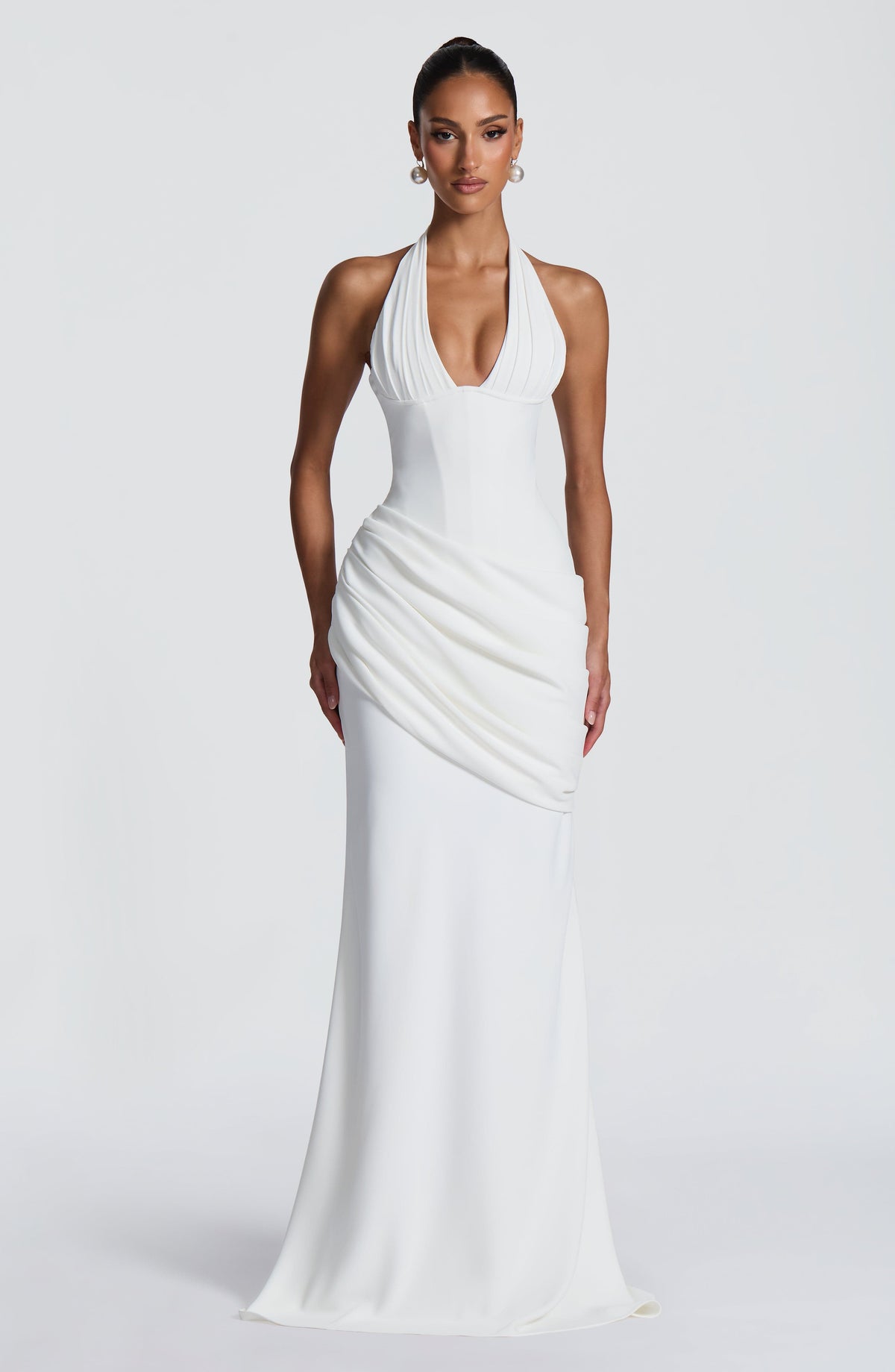 Robe de soirée Nehemia — Ivoire — vue 5