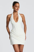 Robe courte Nehemia — Ivoire
