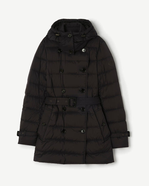 Burberry Short Nylon Audley Puffer Coat
