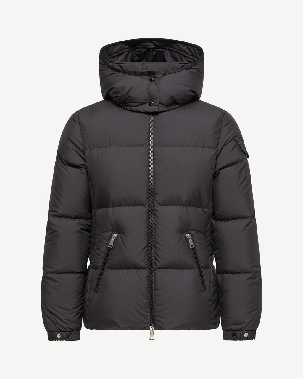 Moncler Fourmines Hooded Short Down Jacket