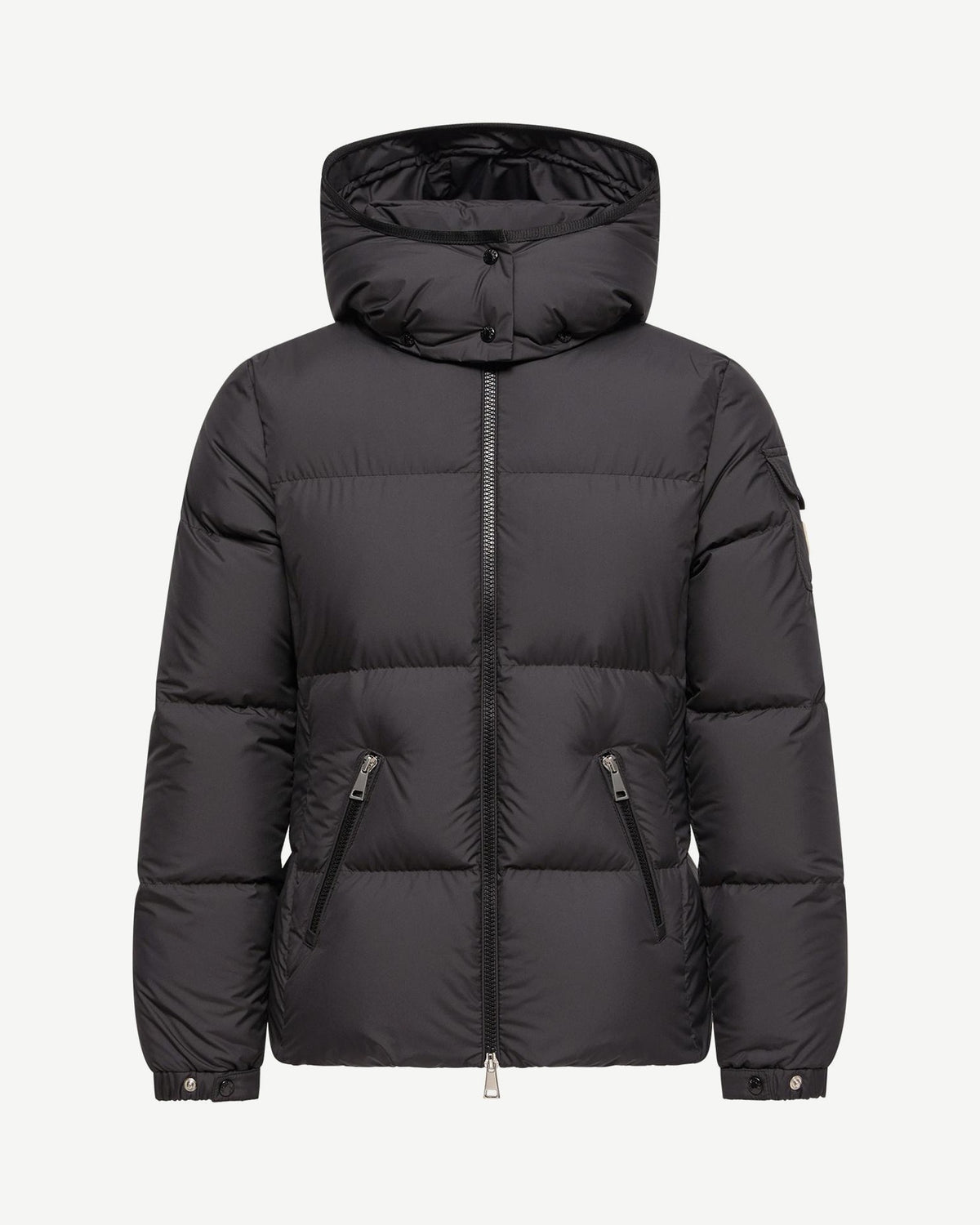 Moncler Fourmines Hooded Short Down Jacket