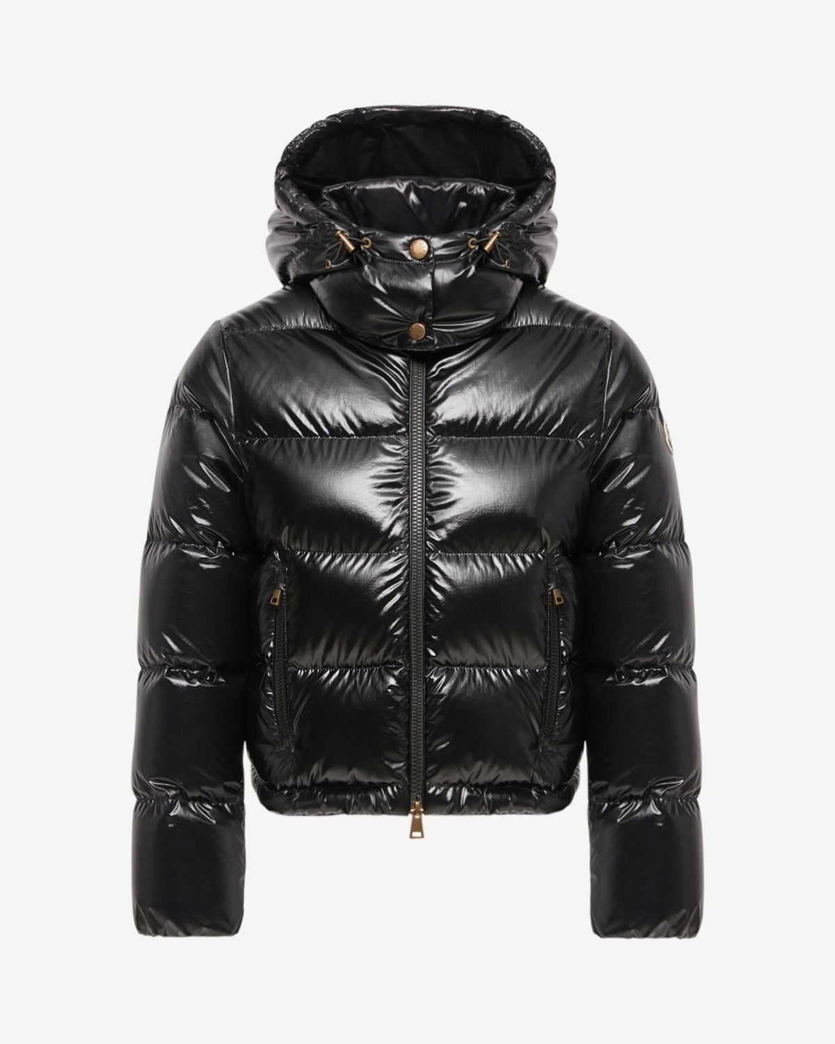 Moncler Niveole Short Down Jacket – Black