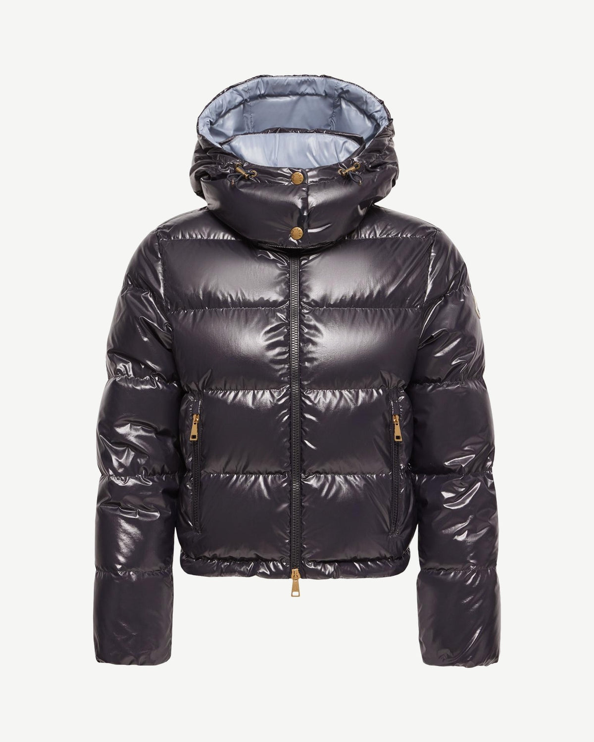 Moncler Niveole Short Down Jacket – Navy Blue
