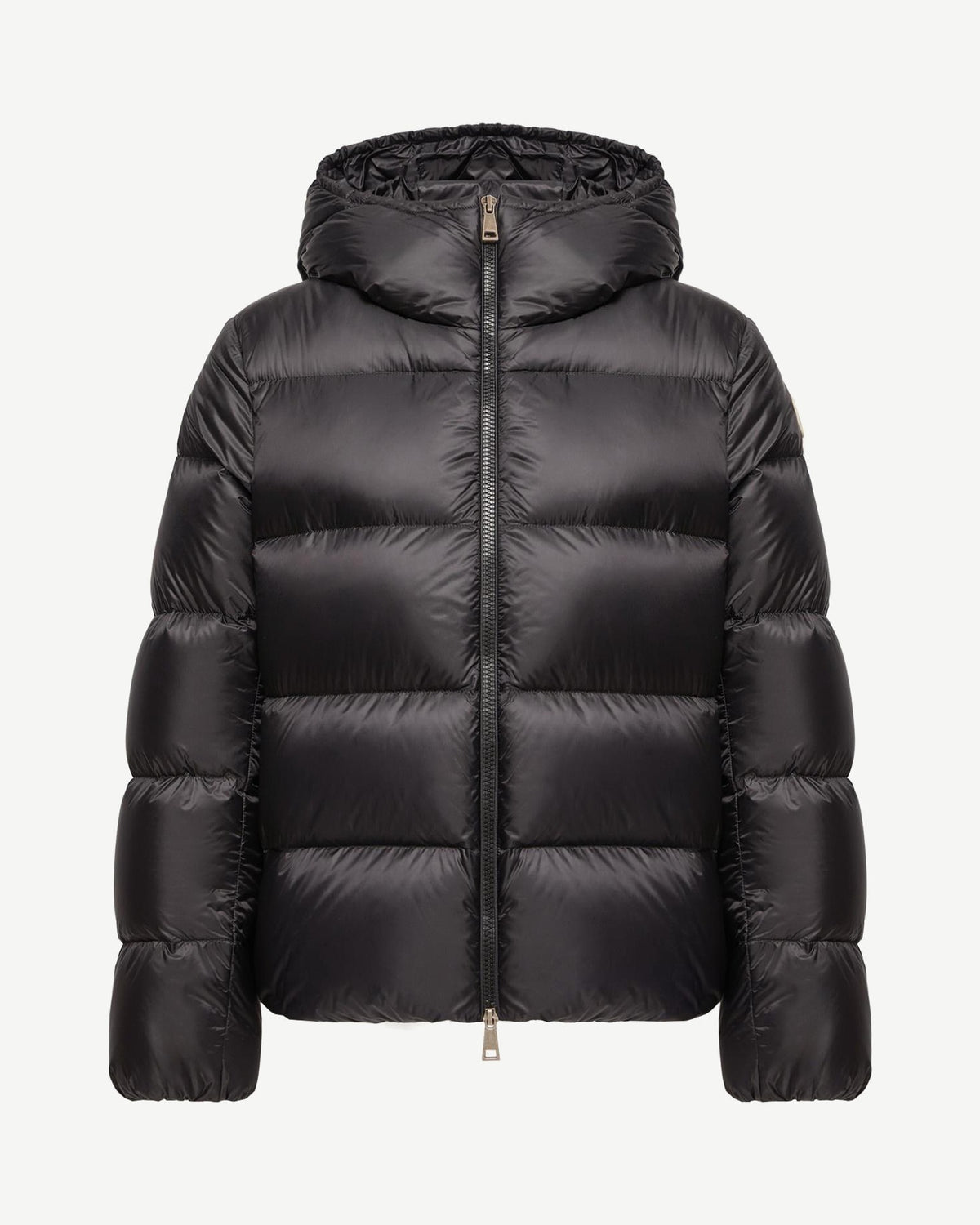 Moncler Feligule Hooded Short Down Jacket – Black
