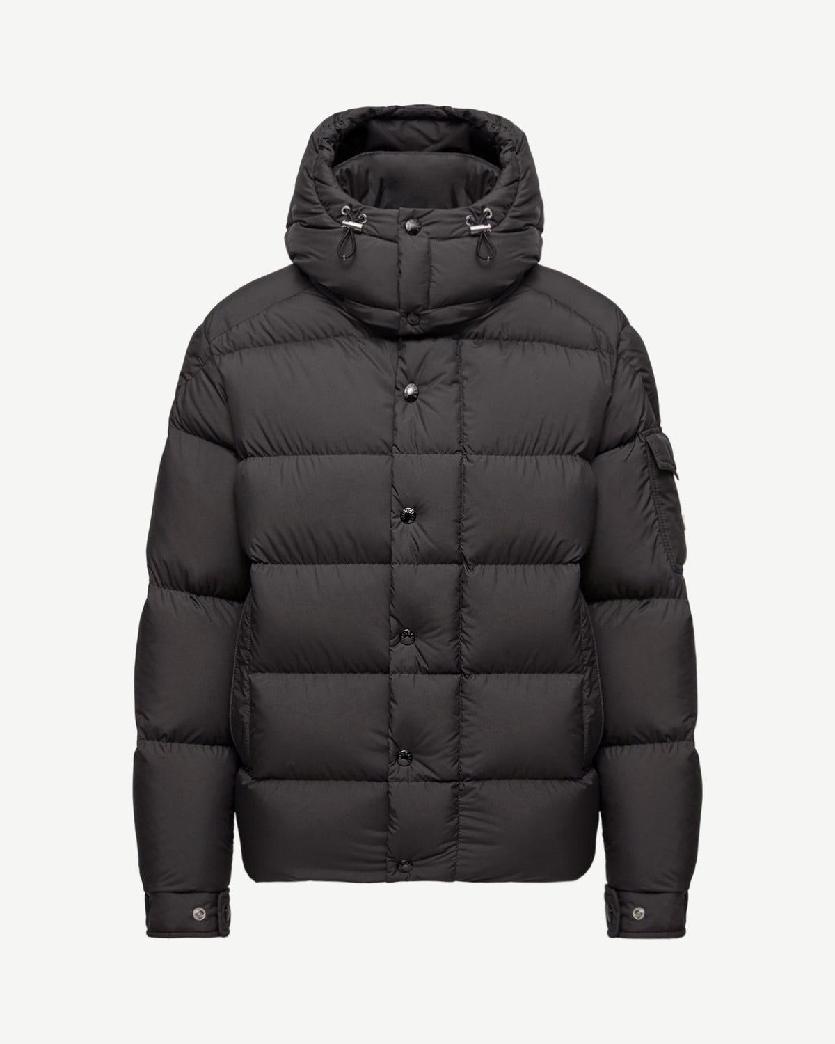 Moncler Maya 70 Hooded Short Down Jacket – Black
