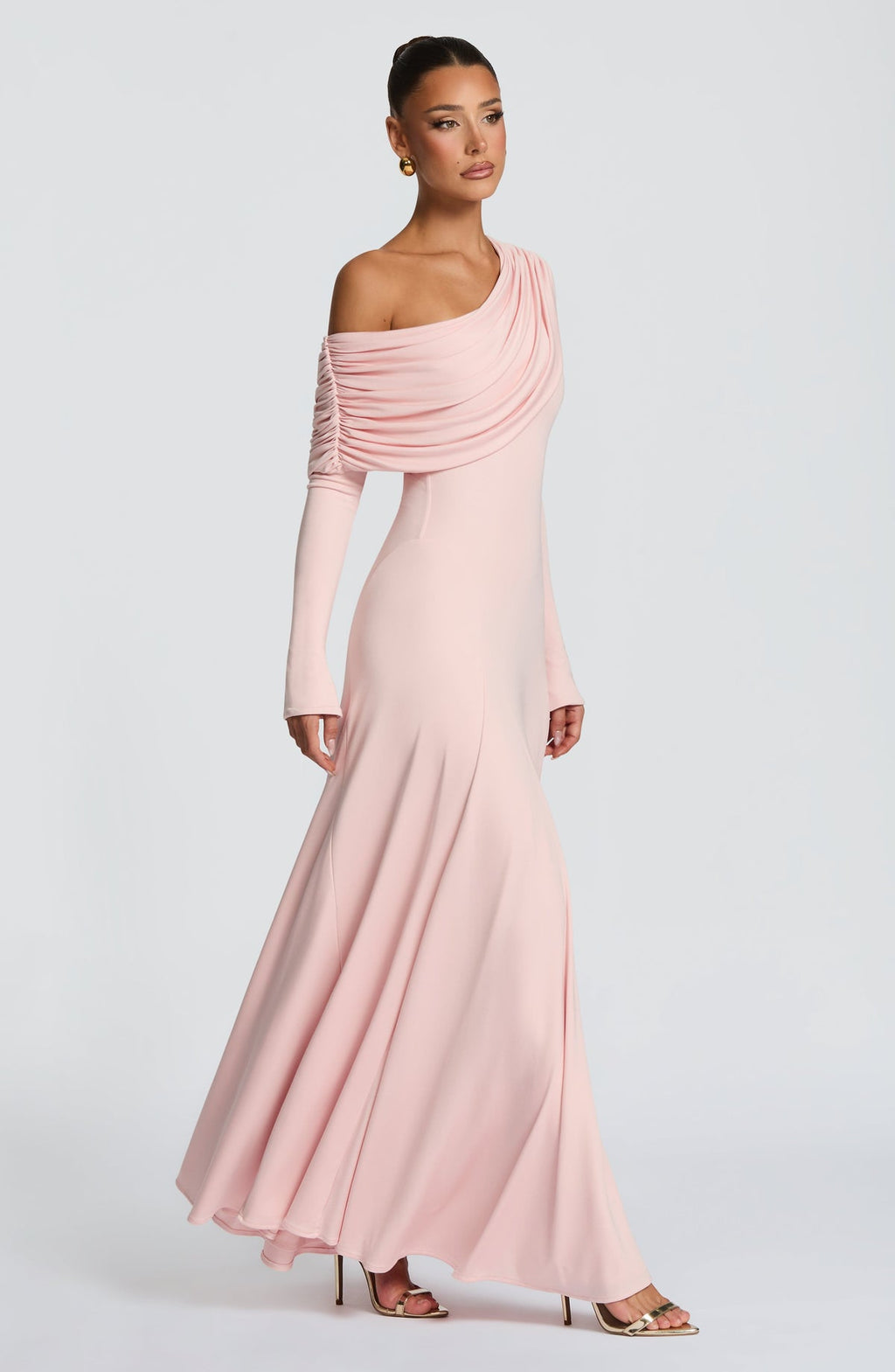 Robe longue Rafaela — Soft Blush — vue 4
