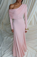Robe longue Rafaela — Soft Blush
