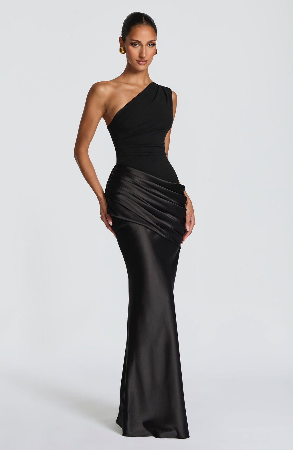 Robe longue Sadona — Noir — vue 3