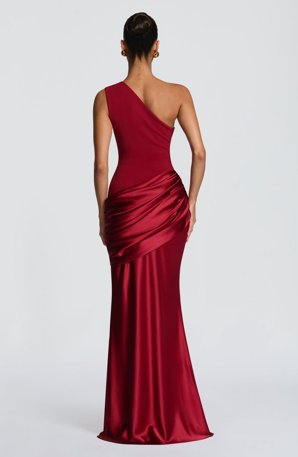 Robe longue Sadona — Rouge profond — vue 2