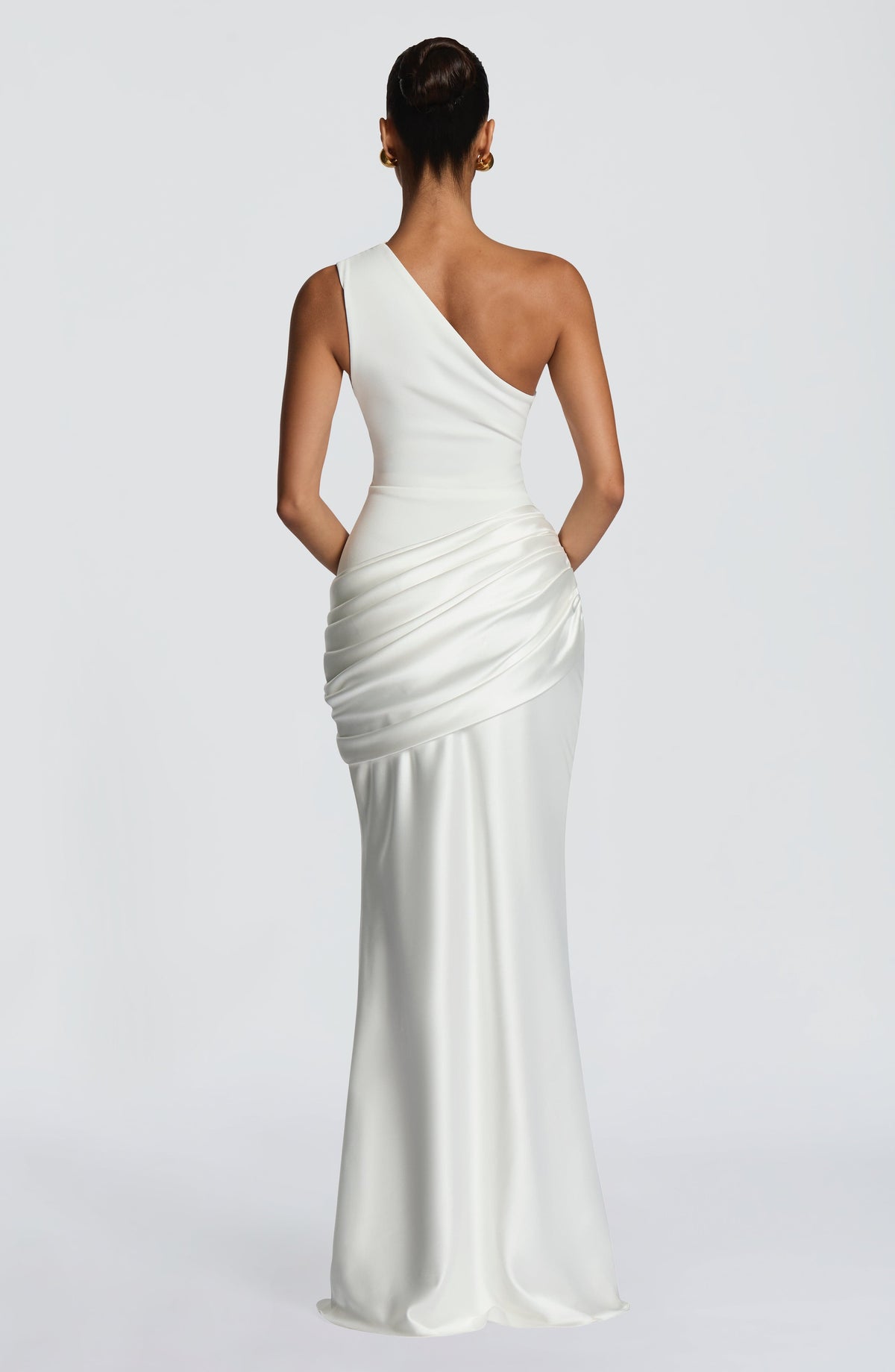 Robe longue Sadona — Ivoire — vue 2