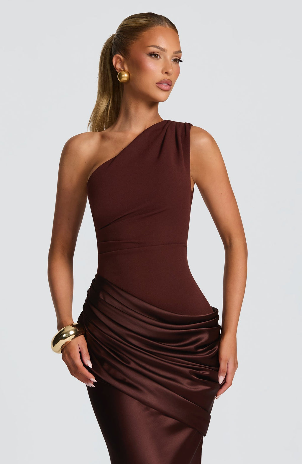 Robe longue Sadona — Prune — vue 5