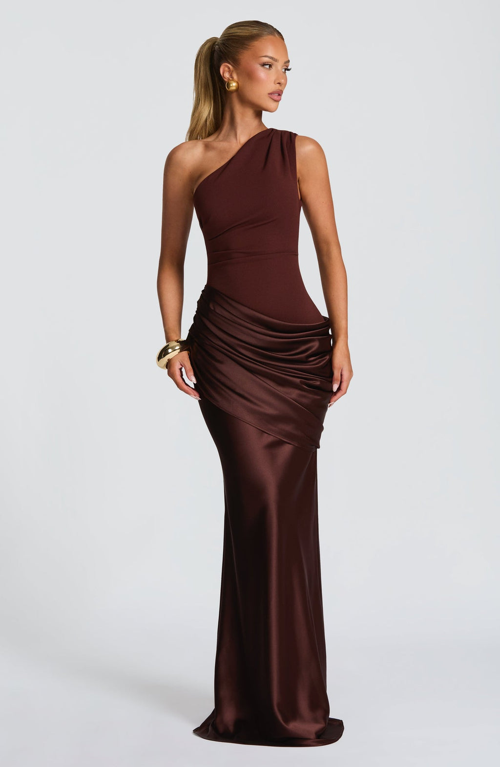 Robe longue Sadona — Prune — vue 2