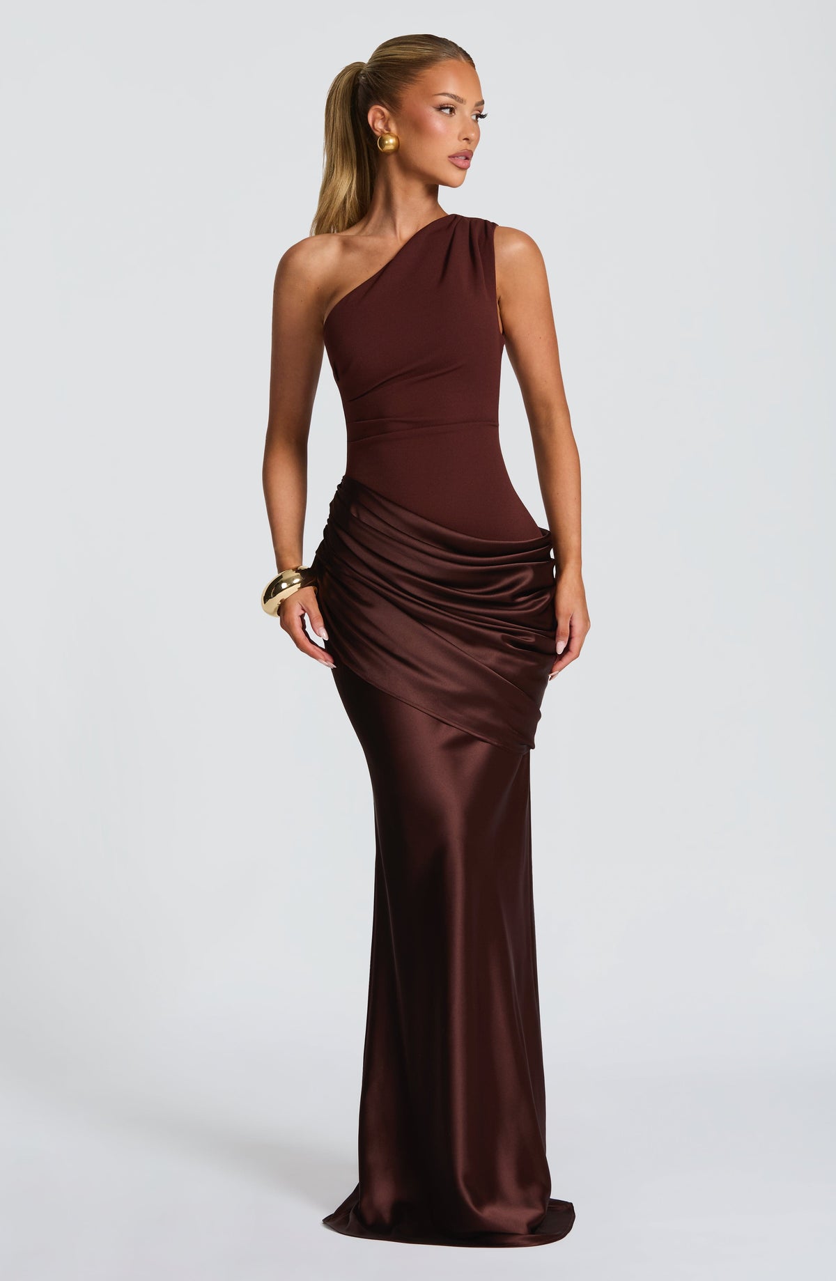 Robe longue Sadona — Prune — vue 2