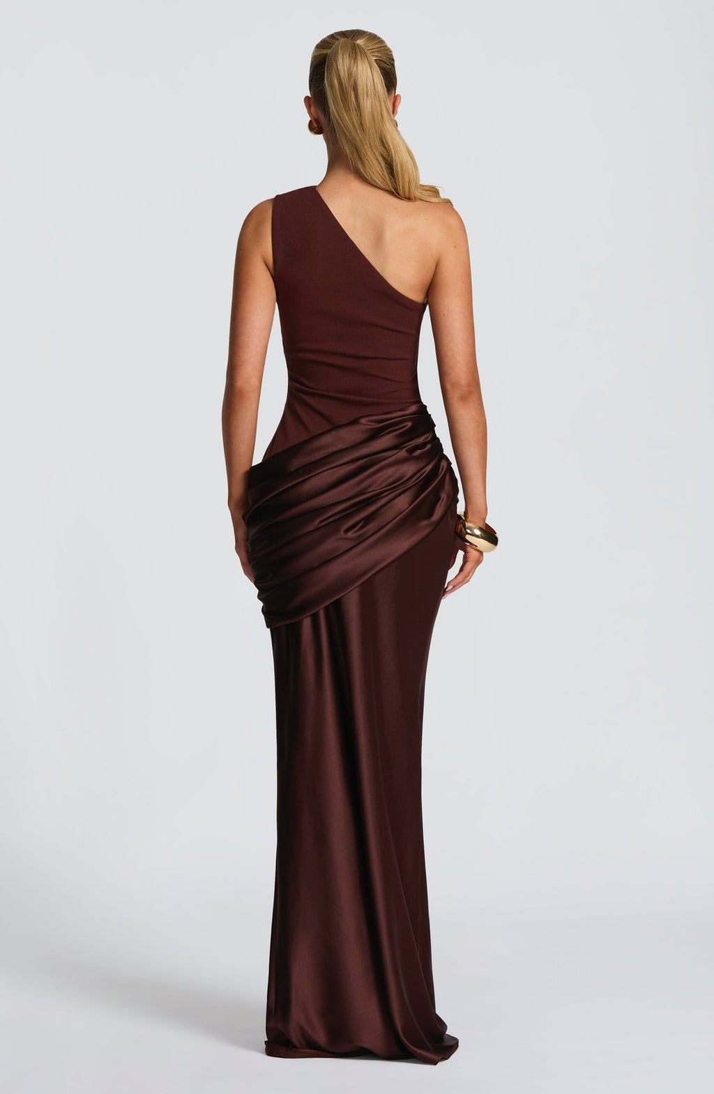 Robe longue Sadona — Prune — vue 3