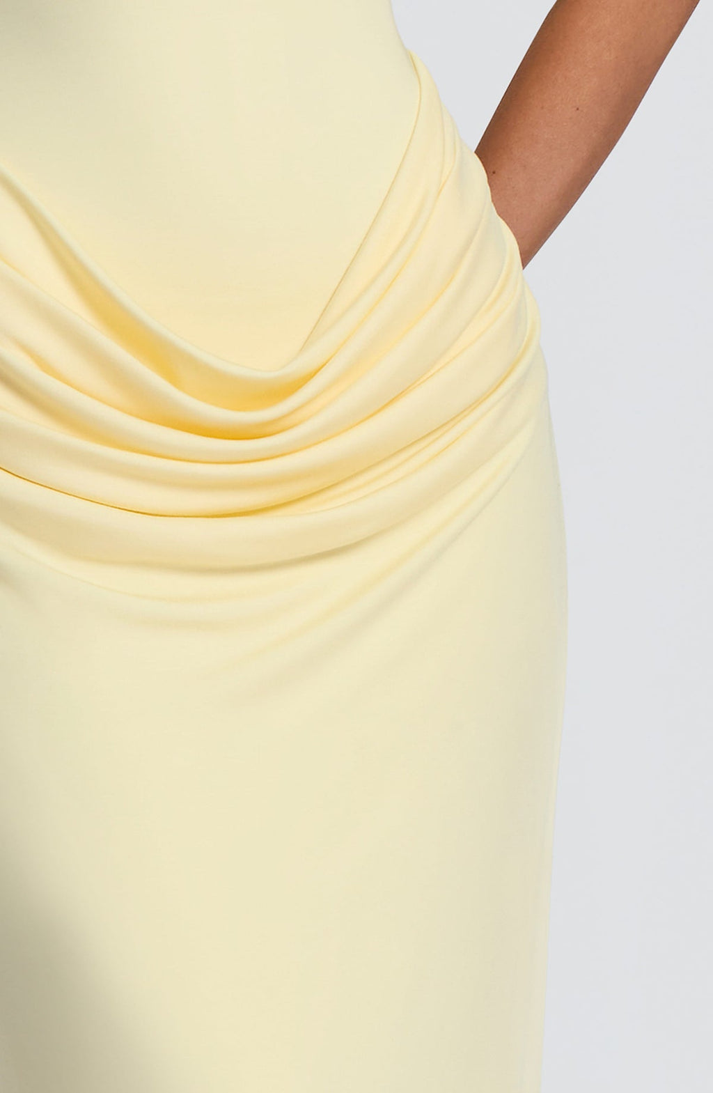 Robe longue Sharona — Citron — vue 5