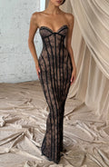 Robe longue Sian — Noir