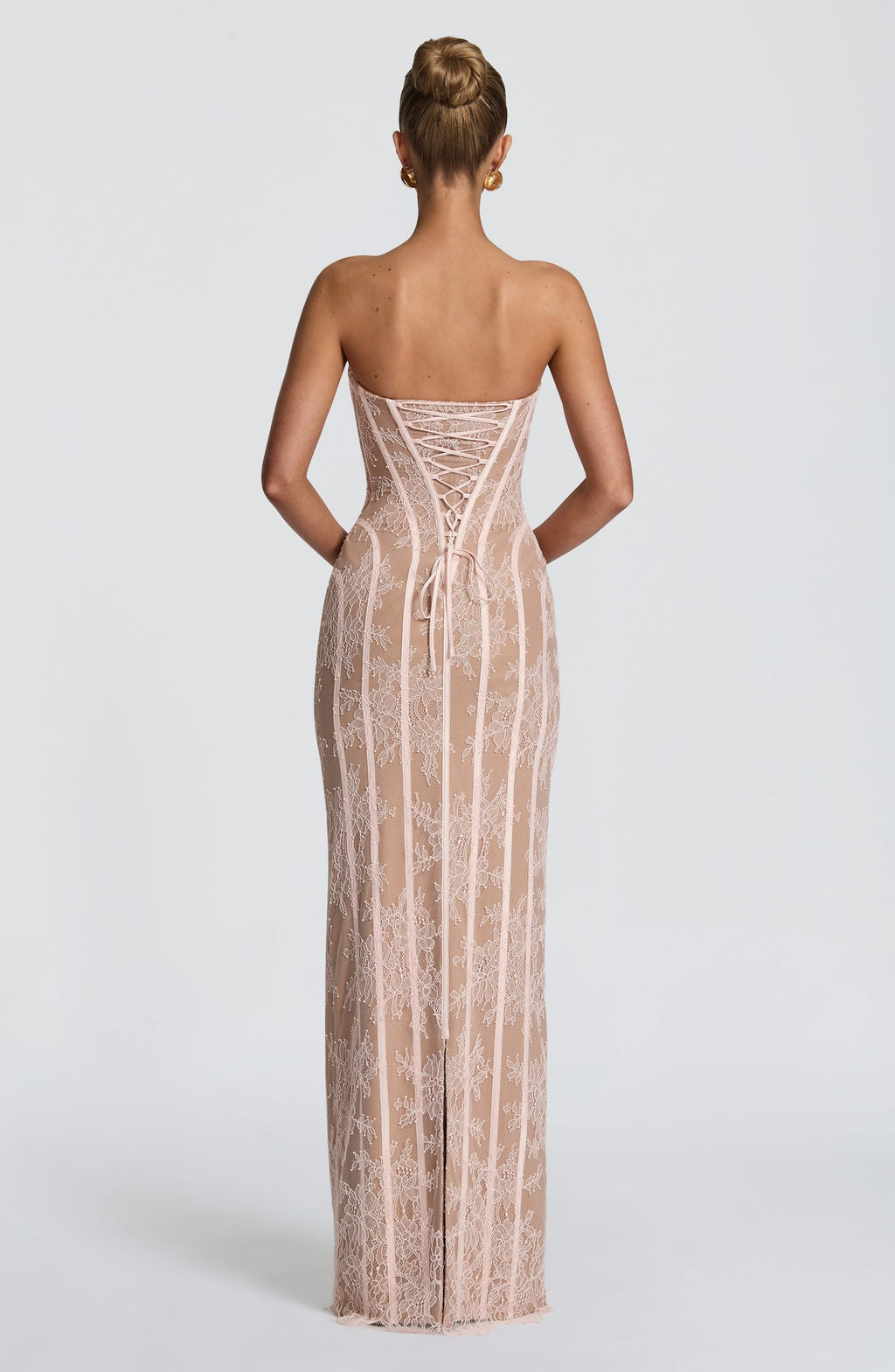 Sian maxi dress — Blush — view 2