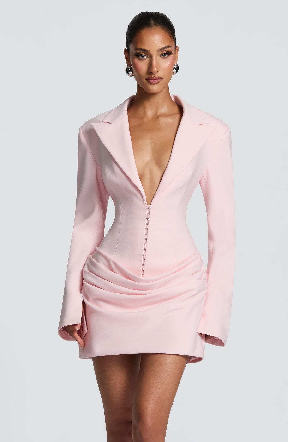 Robe courte Susie — Blush