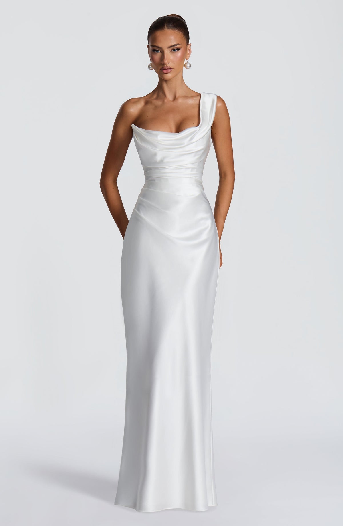 Robe longue Thalassa — Ivoire — vue 2