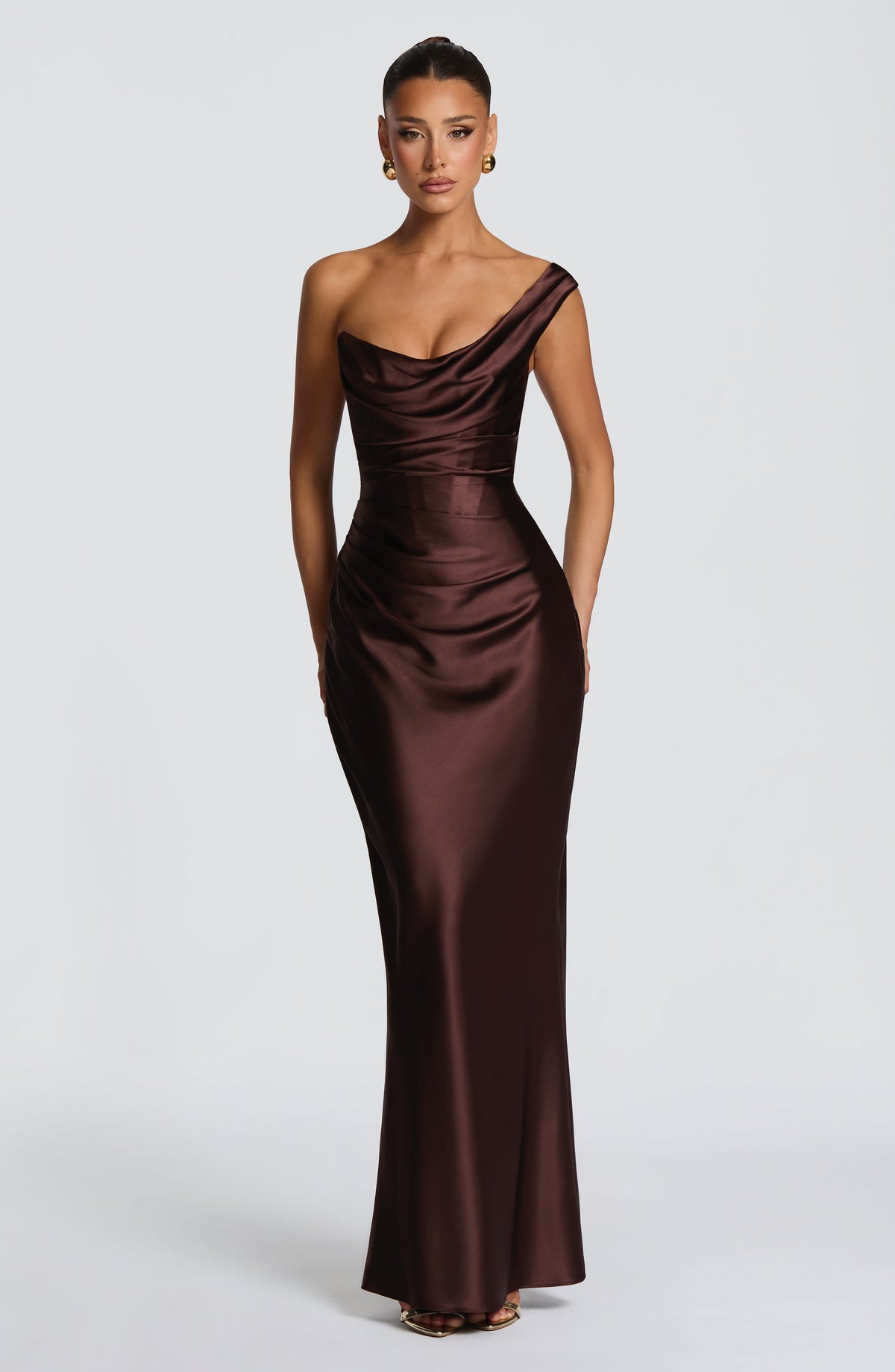 Robe longue Thalassa — Prune