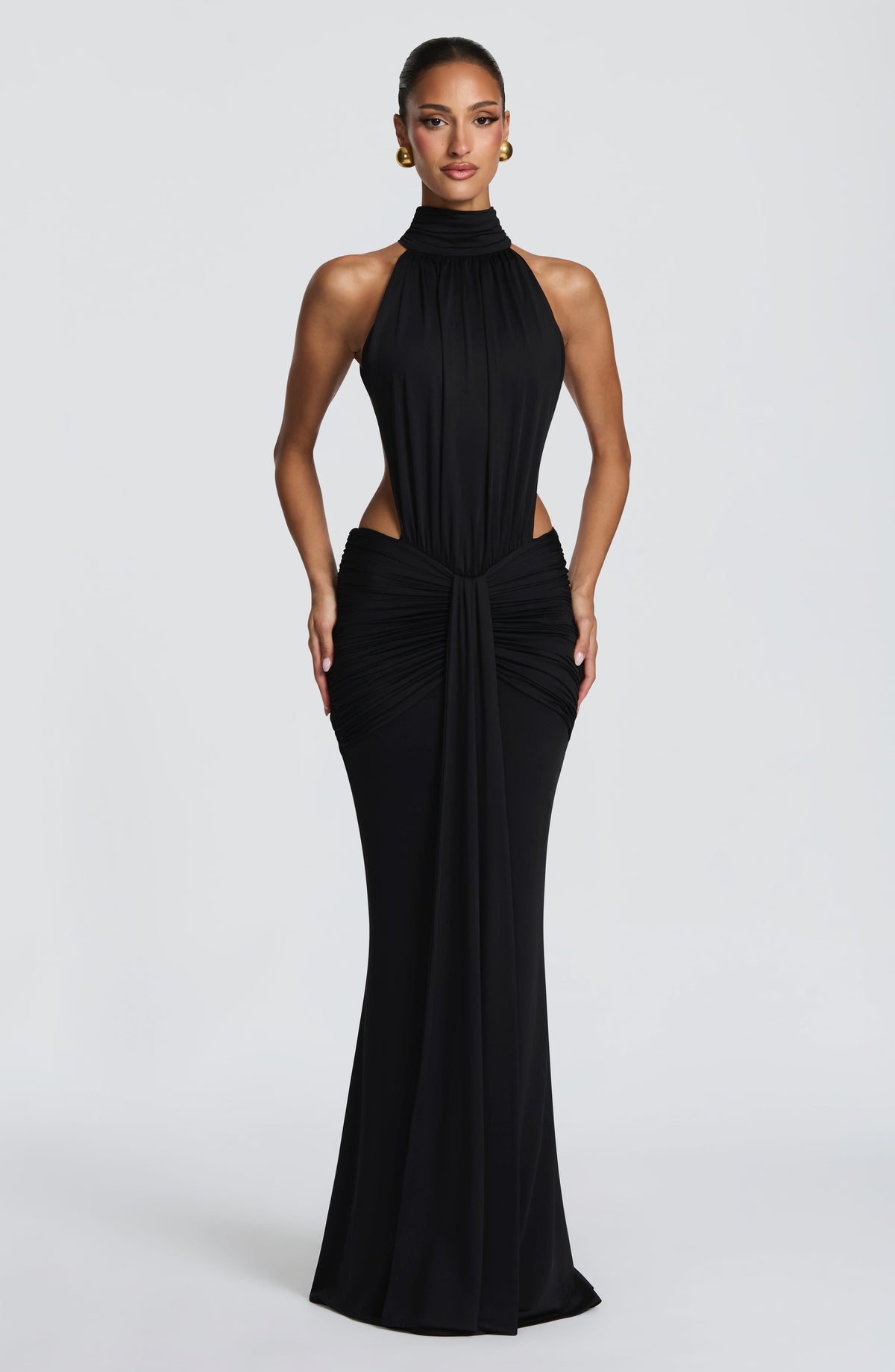Robe longue Thekla — Noir