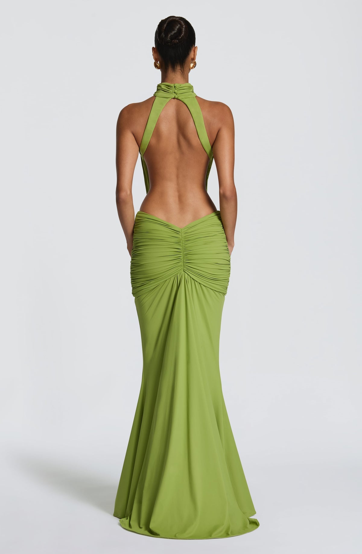 Thekla maxi dress — Olive — view 2