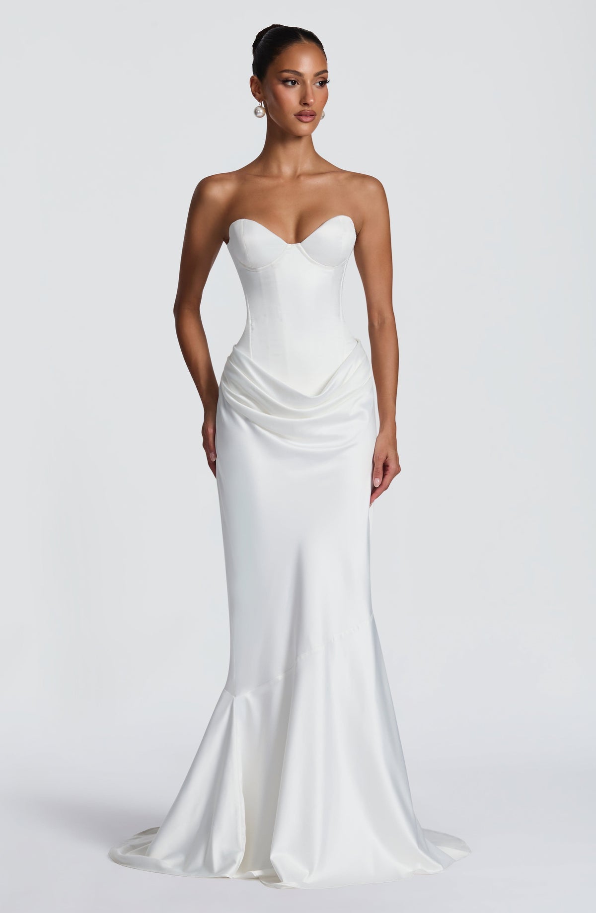Robe de soirée Vaila — Ivoire — vue 5