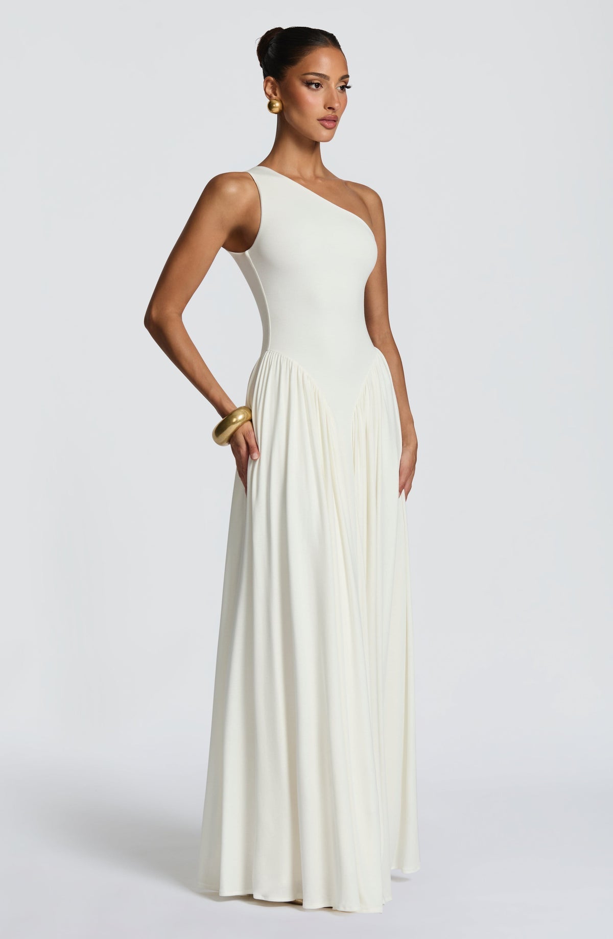 Robe longue Vespera — Ivoire — vue 4