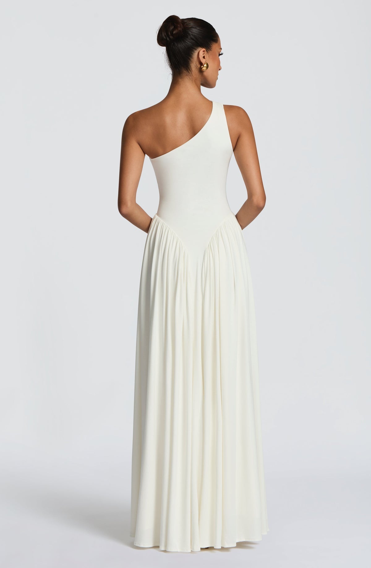 Robe longue Vespera — Ivoire — vue 2