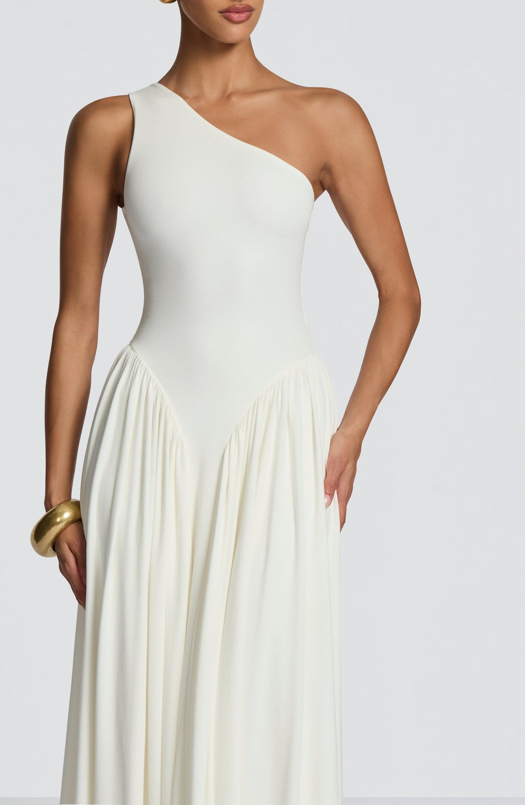 Robe longue Vespera — Ivoire — vue 5