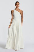 Robe longue Vespera — Ivoire