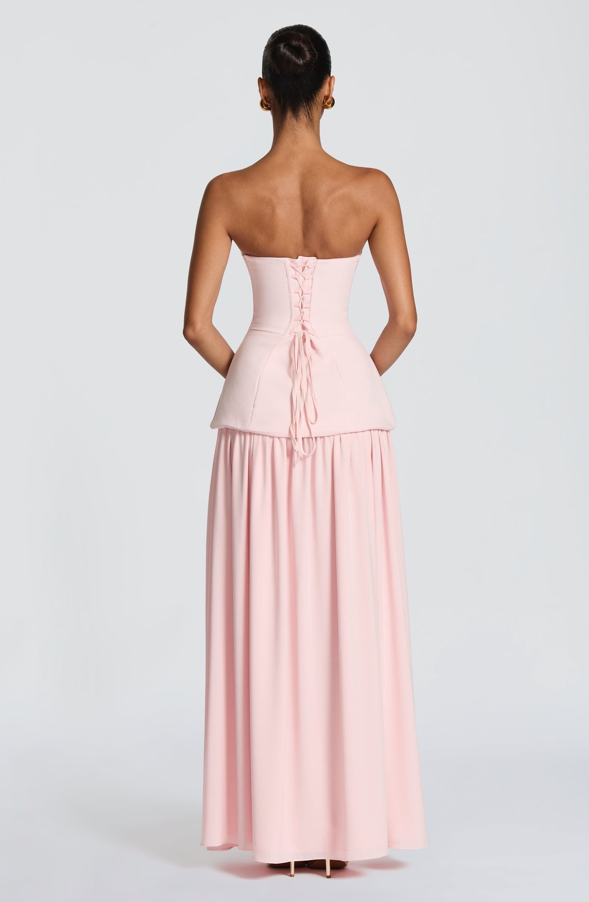 Robe longue Vietta — Blush — vue 3
