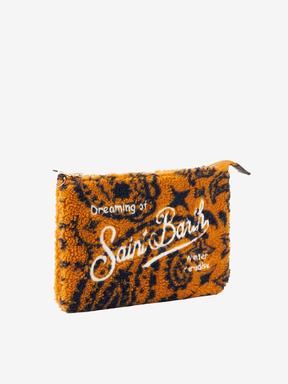Pochette Parisienne in sherpa MC2 Saint Barth — Bandana senape — vista 4