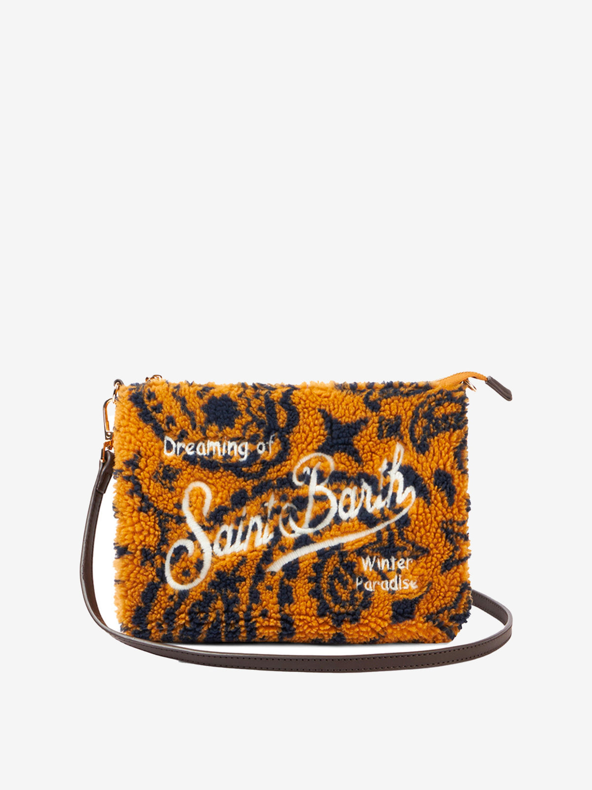 Pochette Parisienne in sherpa MC2 Saint Barth — Bandana senape