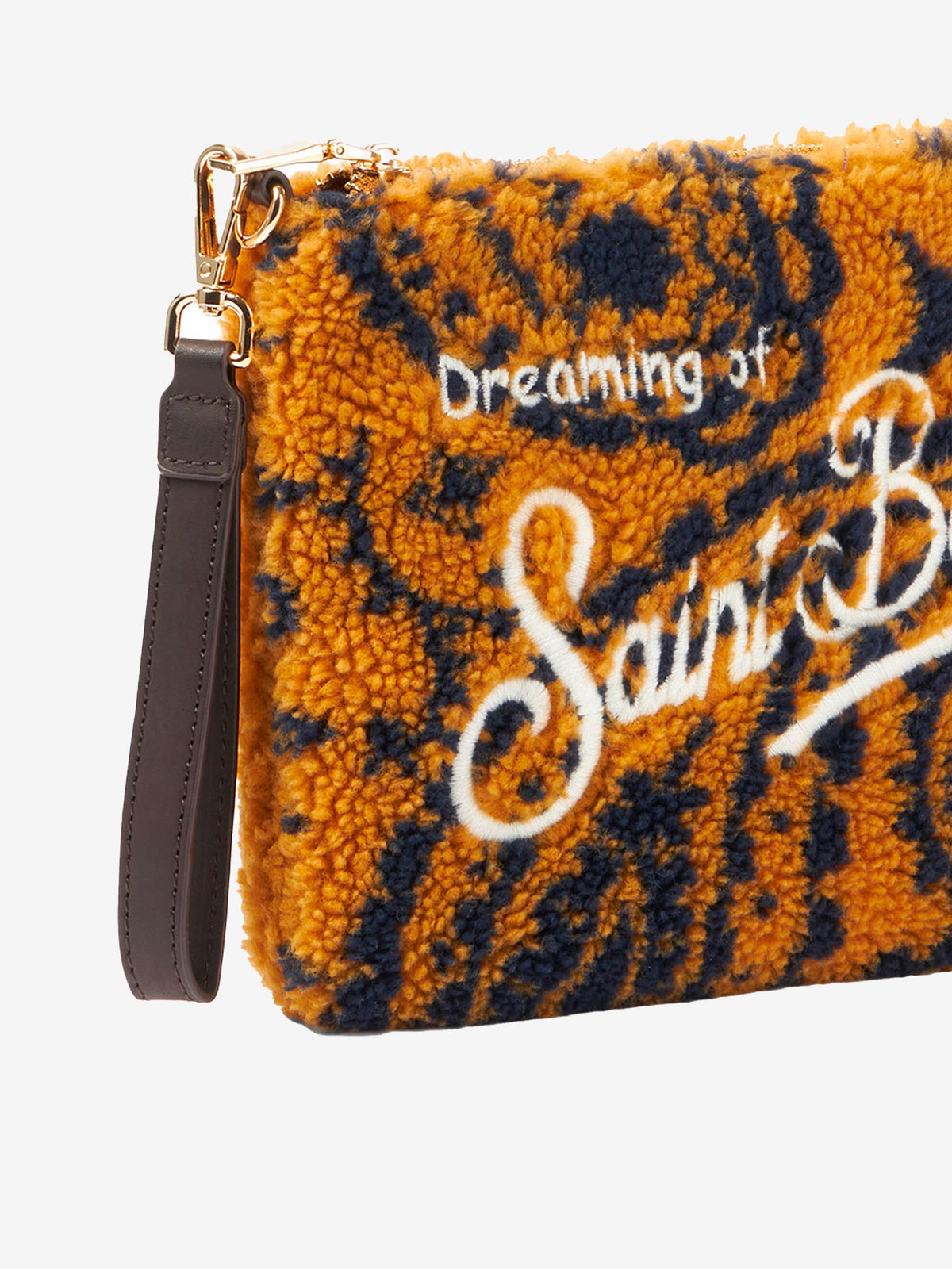 Pochette Parisienne in sherpa MC2 Saint Barth — Bandana senape — vista 2